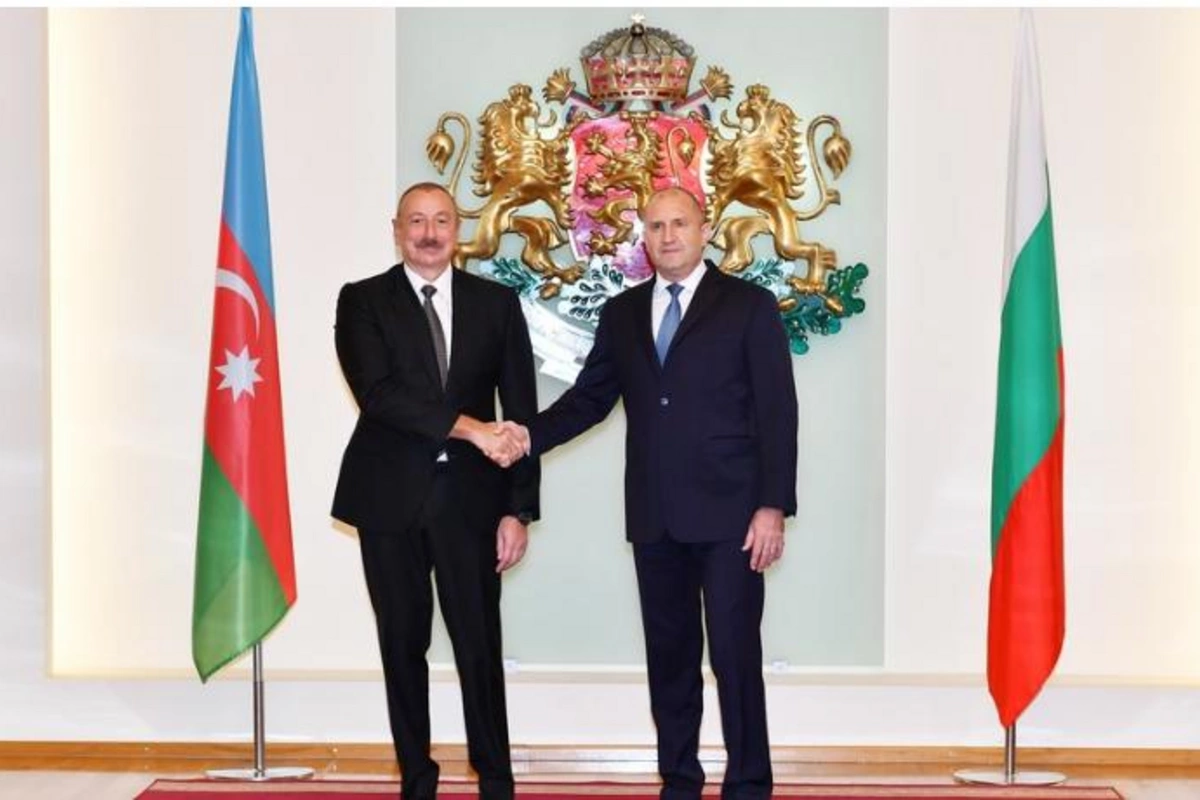 Azərbaycan və Bolqarıstan prezidentləri görüşdü — FOTO