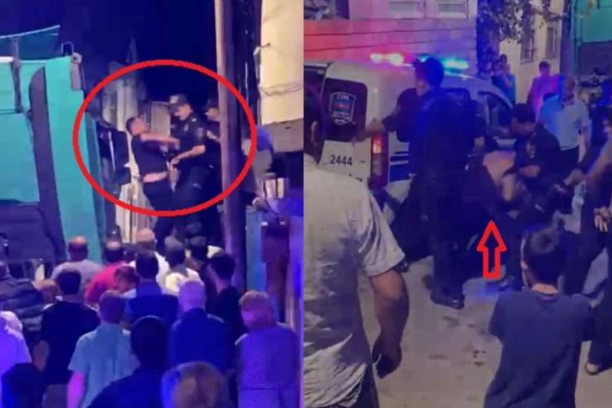 Bakıda polisdən qaçan sürücü dəhşət yaşatdı, atəş açıldı — ANBAAN VİDEO