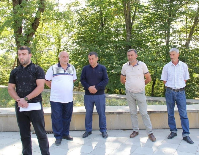 Növbəti Səyyar qəbul otağı Qusarda quruldu — FOTOLAR