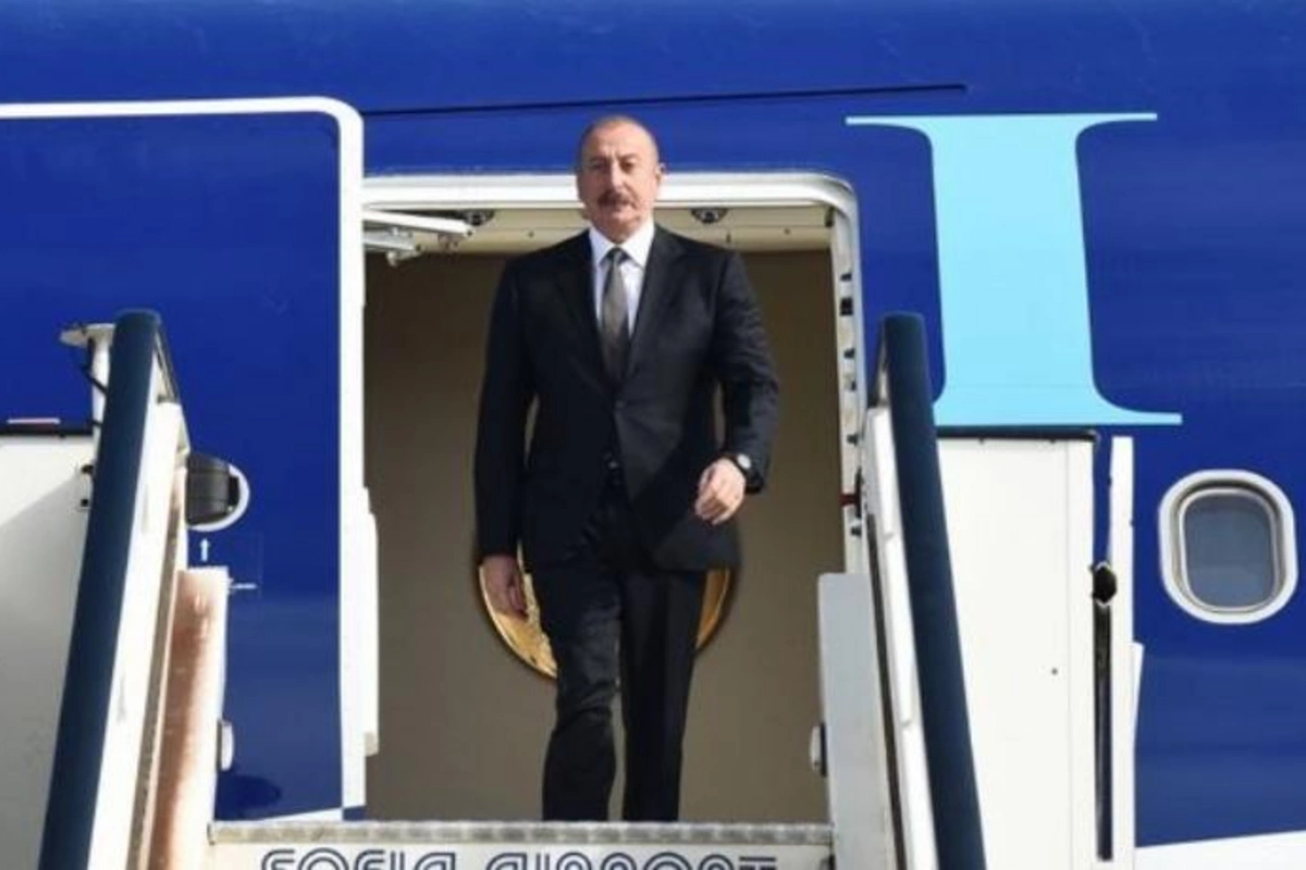 Azərbaycan Prezidenti Bolqarıstana rəsmi səfər edib — FOTO