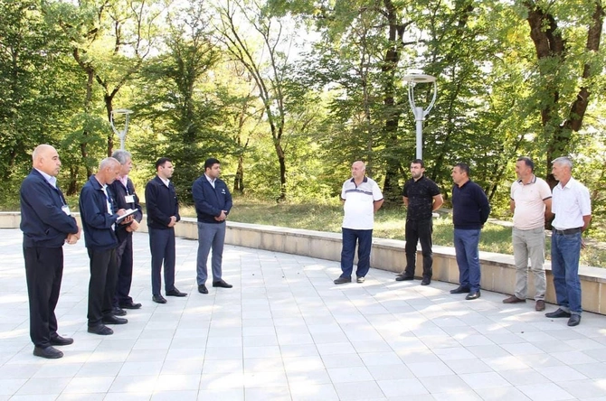 Növbəti Səyyar qəbul otağı Qusarda quruldu — FOTOLAR