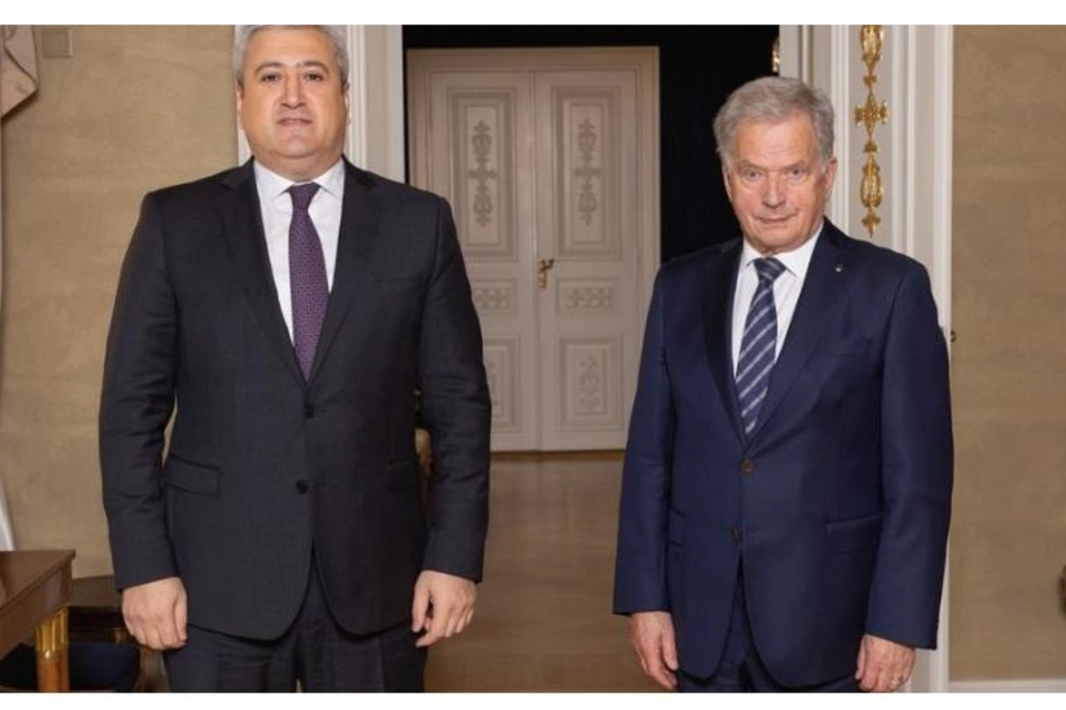 Azərbaycan səfiri Finlandiya Prezidenti ilə görüşüb — FOTO