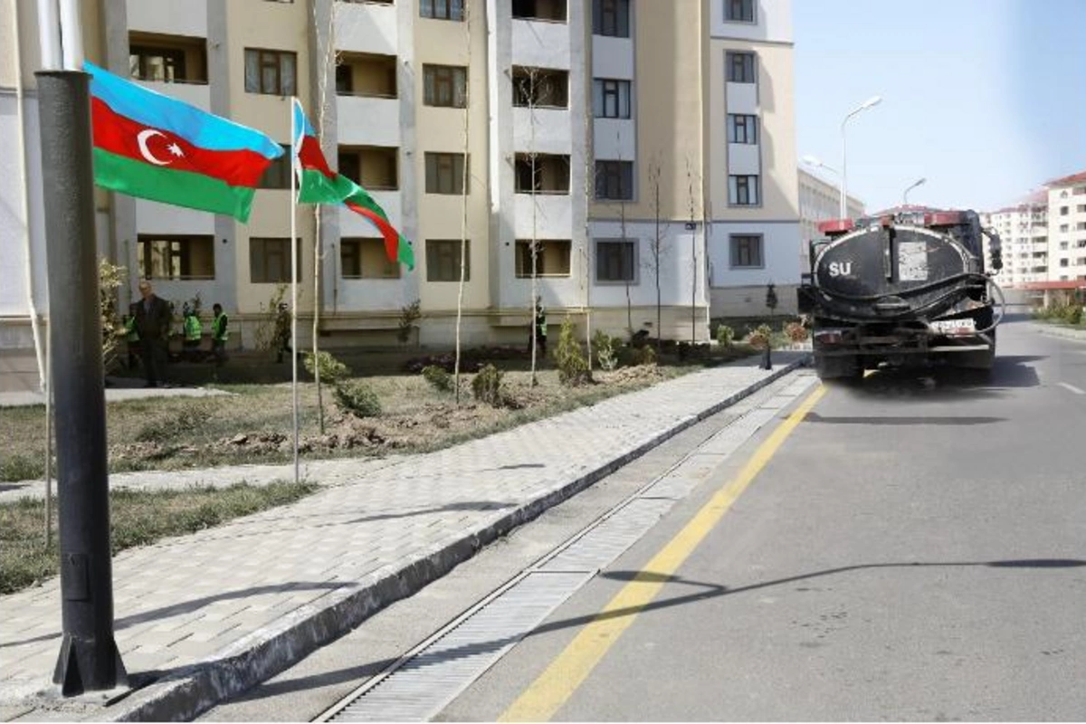 Abşeronda şəhid ailələrinin və qazilərin yaşadığı yaşayış kompleksində iməclik keçirildi — FOTOLAR