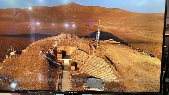 Azad edilən ərazilərdə yerləşdirilən İnnovativ Müdafiə İstehkam Kompleksi “ADEX”də nümayiş etdirildi — FOTO