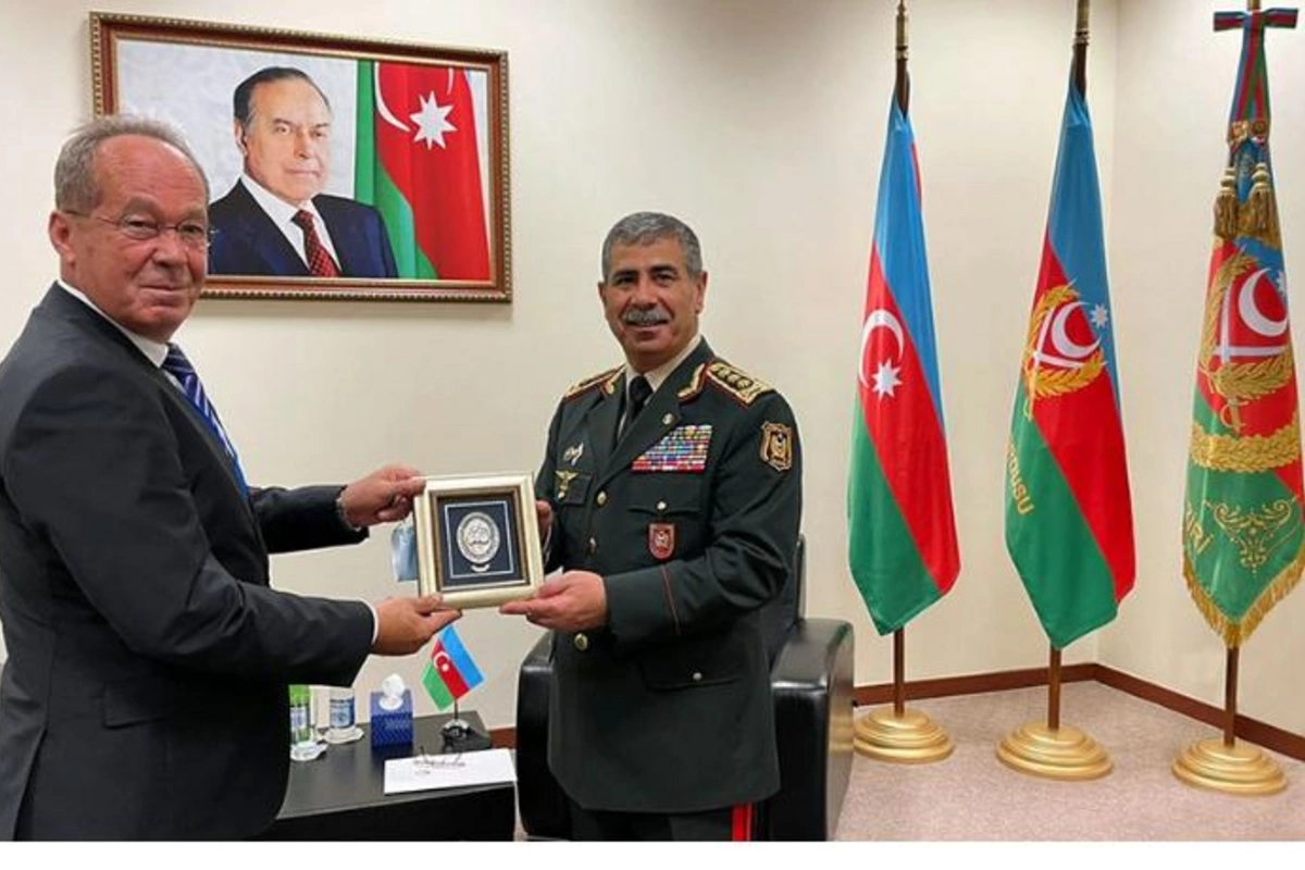 Zakir Həsənov Bosniya və Herseqovinanın müdafiə naziri ilə görüşüb — FOTO