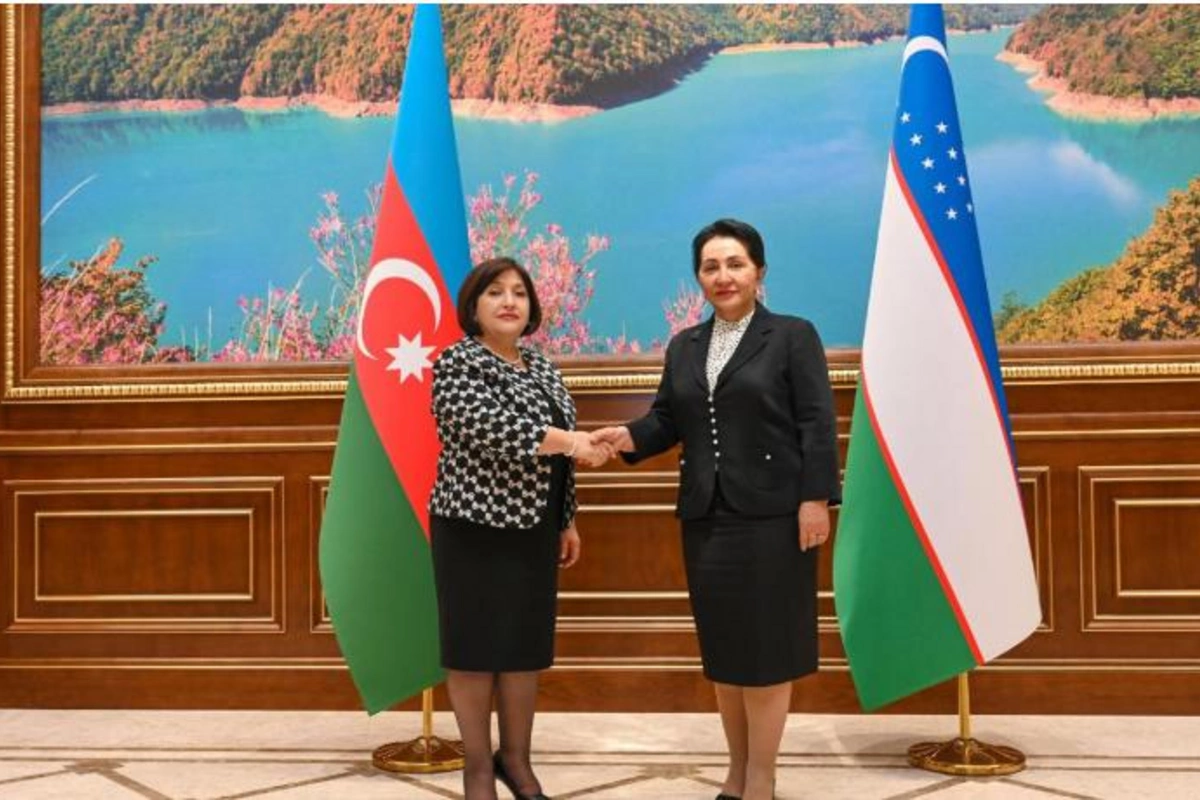 Sahibə Qafarova Özbəkistan Ali Məclisi Senatının sədri ilə görüşüb