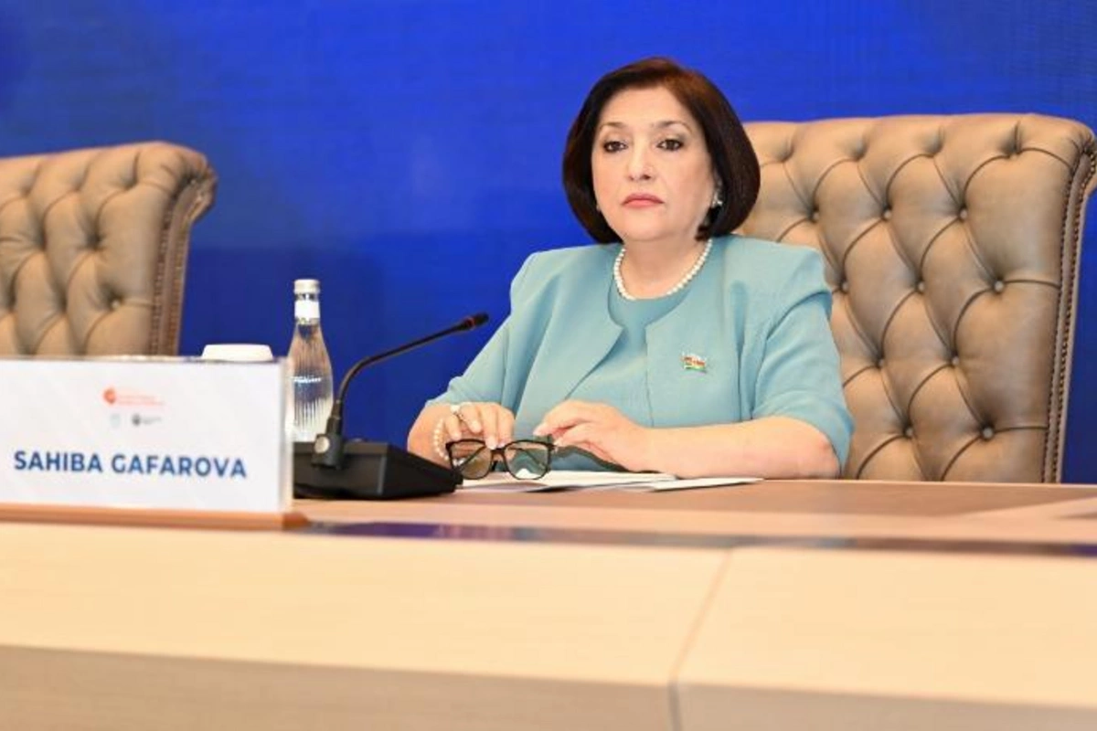 Sahibə Qafarova Qadın Parlament Sədrlərinin Sammitində — FOTOLAR