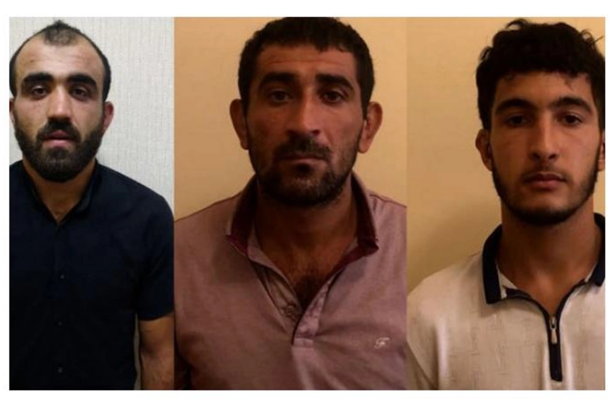 Bakıda yeddi evdən oğurluq edən şəxslər saxlanıldı — FOTO/VİDEO
