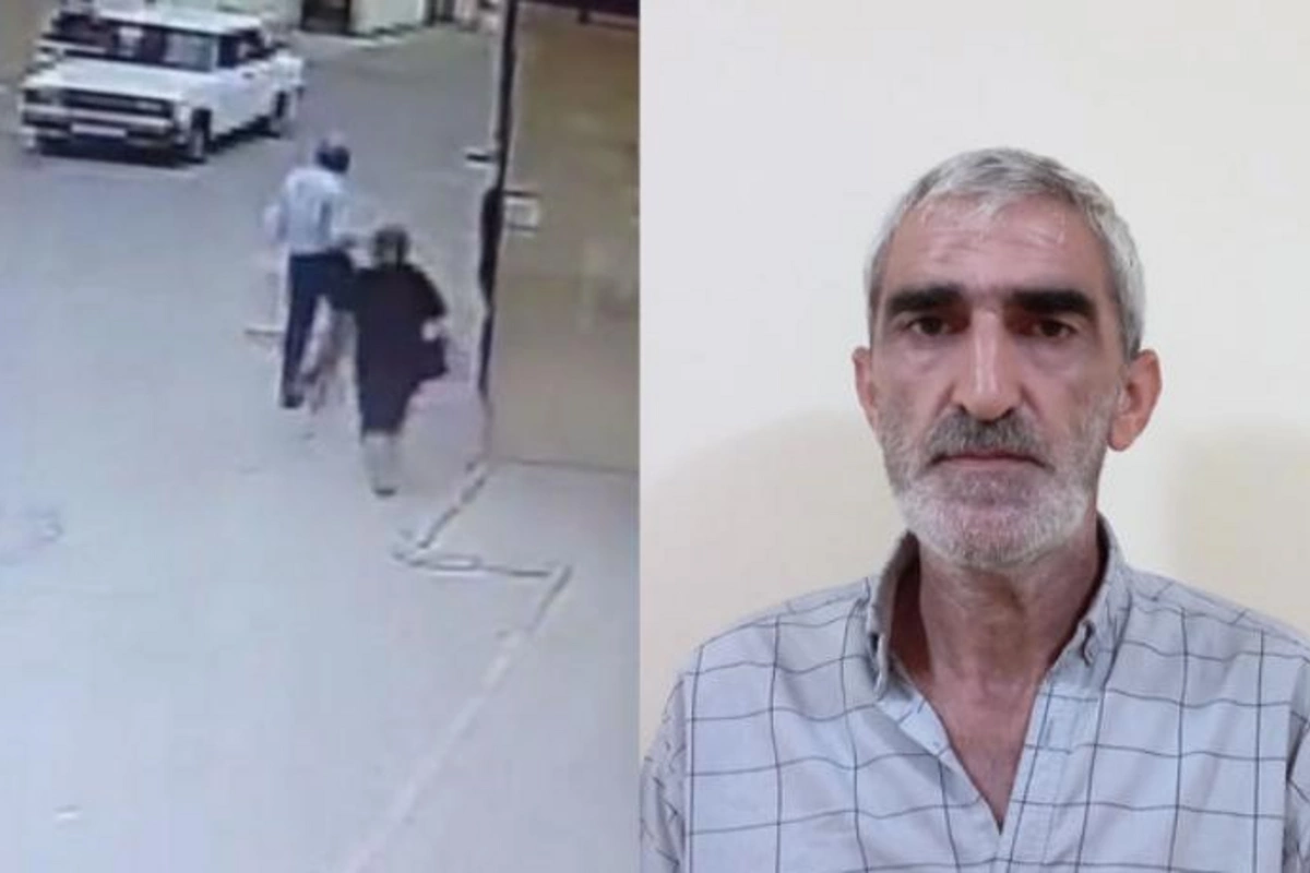 Şirvanda yaşlı qadına qarşı soyğunçuluq edən şəxs saxlanılıb — FOTO/VİDEO