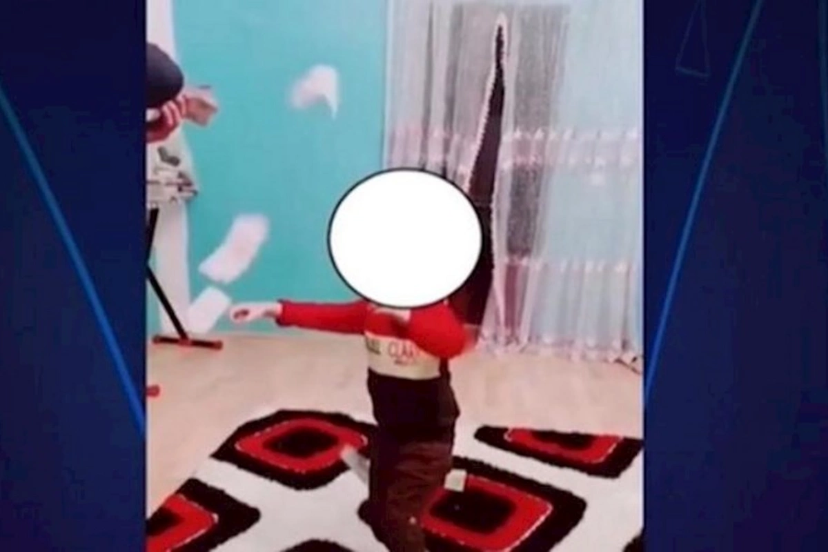 4 yaşlı uşağa siqaret çəkdirən dayısı cəzalandırıldı — RƏSMİ