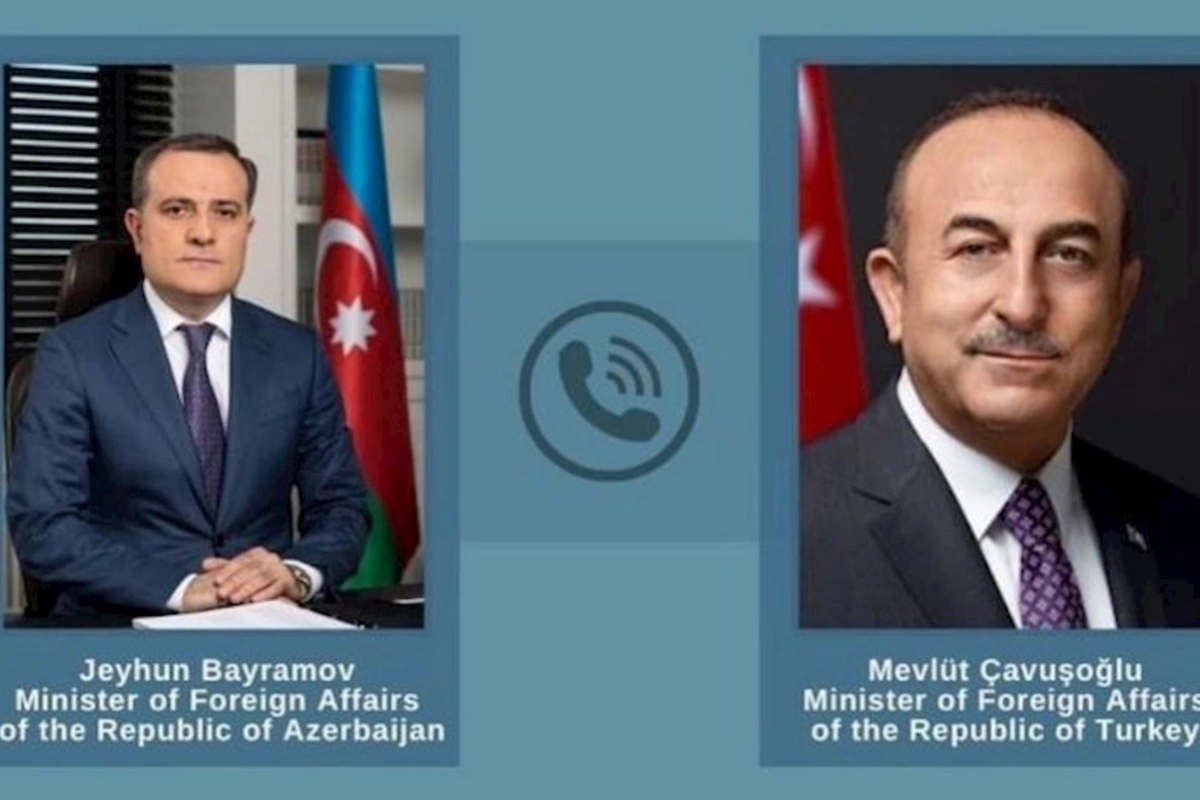 Azərbaycan və Türkiyə xarici işlər nazirləri telefonla danışıb