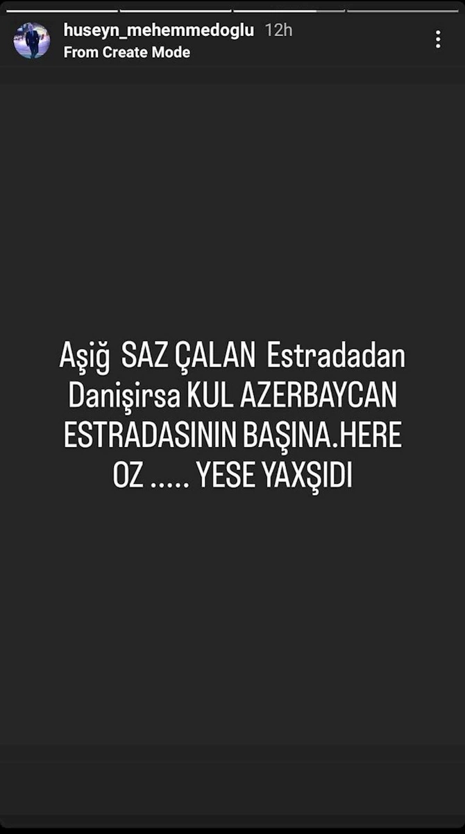 Klarnetçi Hüseyn sərt DANIŞDI: Kül Azərbaycan estradasının başına Klarnetçi Hüseyn sərt DANIŞDI: Kül Azərbaycan estradasının başına