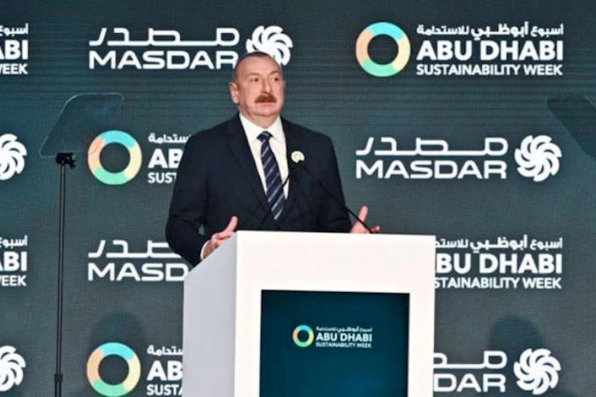 Prezident Əbu-Dabi Davamlılıq Həftəsinin açılışında iştirak edib — YENİLƏNİB (VİDEO/FOTO)