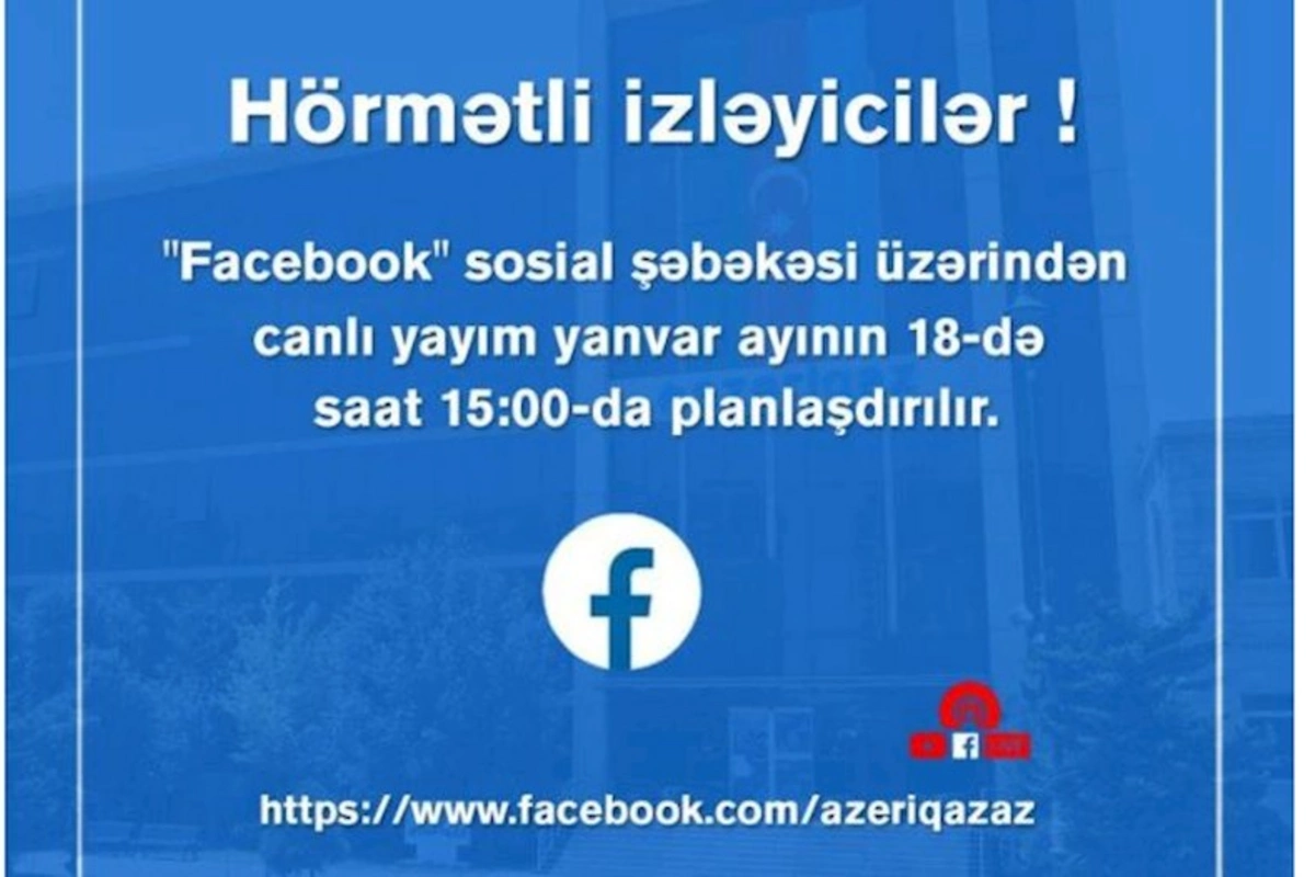 “Azəriqaz” İB rəhbərliyinin növbəti canlı yayımı planlaşdırılır