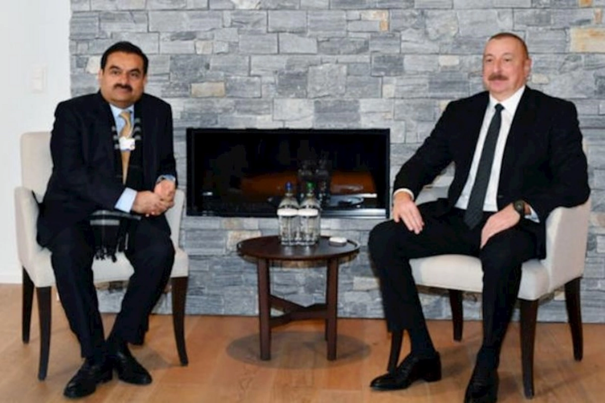 İlham Əliyev Davosda “Adani Group” şirkətinin təsisçisi və sədri ilə görüşüb — YENİLƏNİB (FOTO)