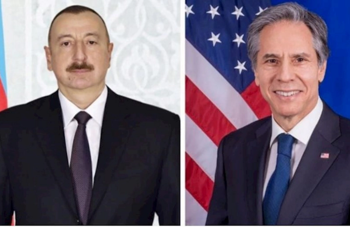 Antoni Blinken Prezident İlham Əliyevə zəng etdi