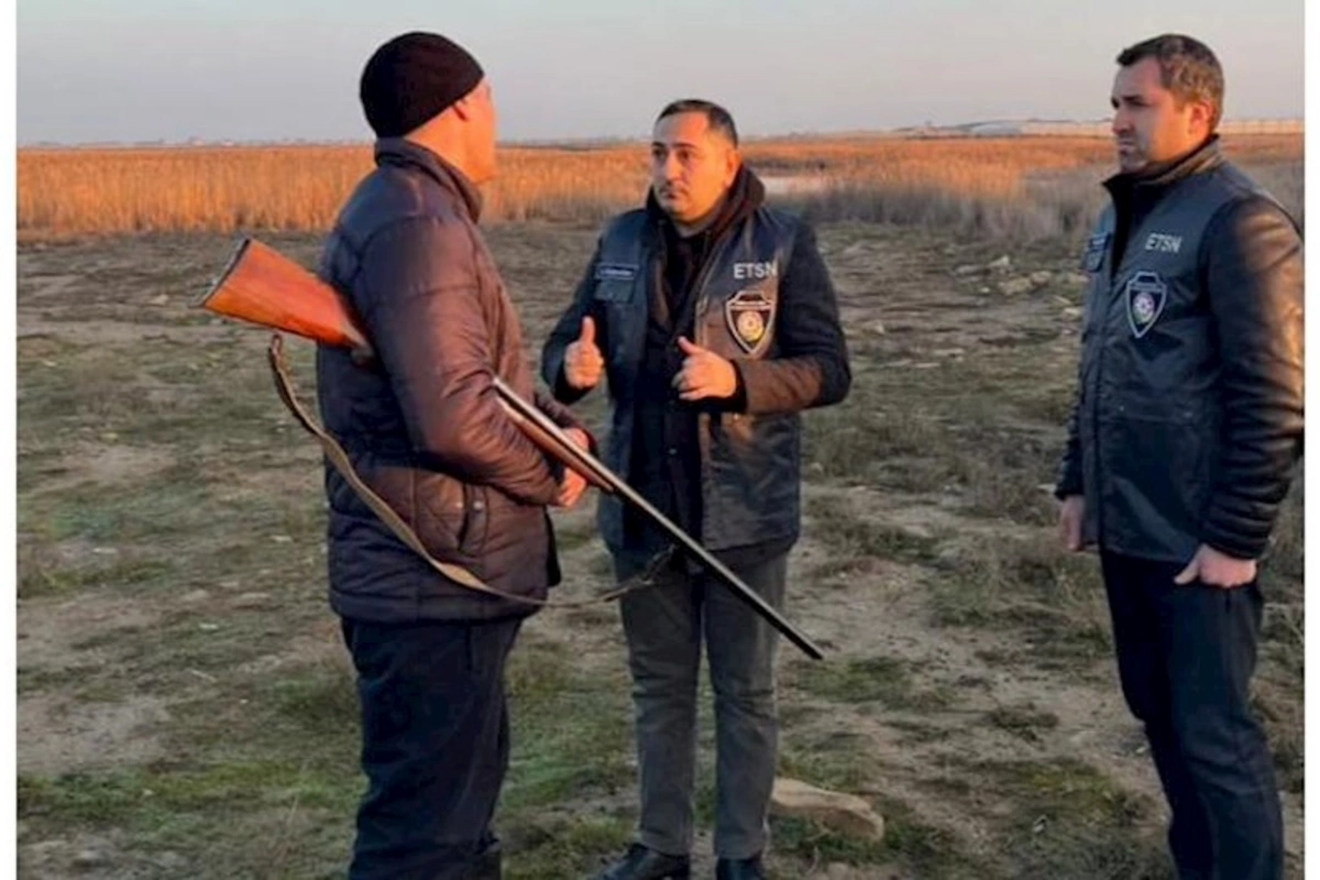 Qanunsuz ov edən şəxslər cəzalandırılıb — FOTO