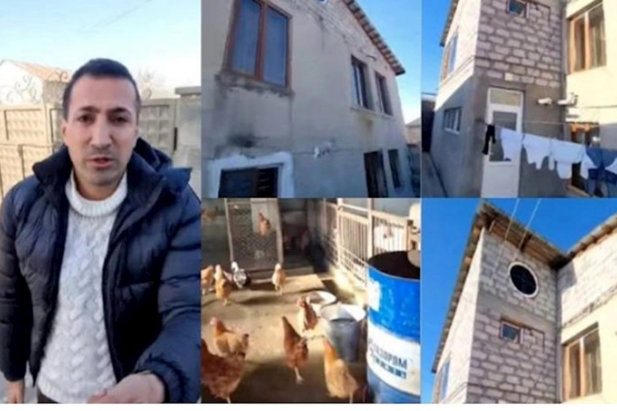 Ermənistan müdafiə nazirinin atası belə bir şəraitdə yaşayır... — VİDEO