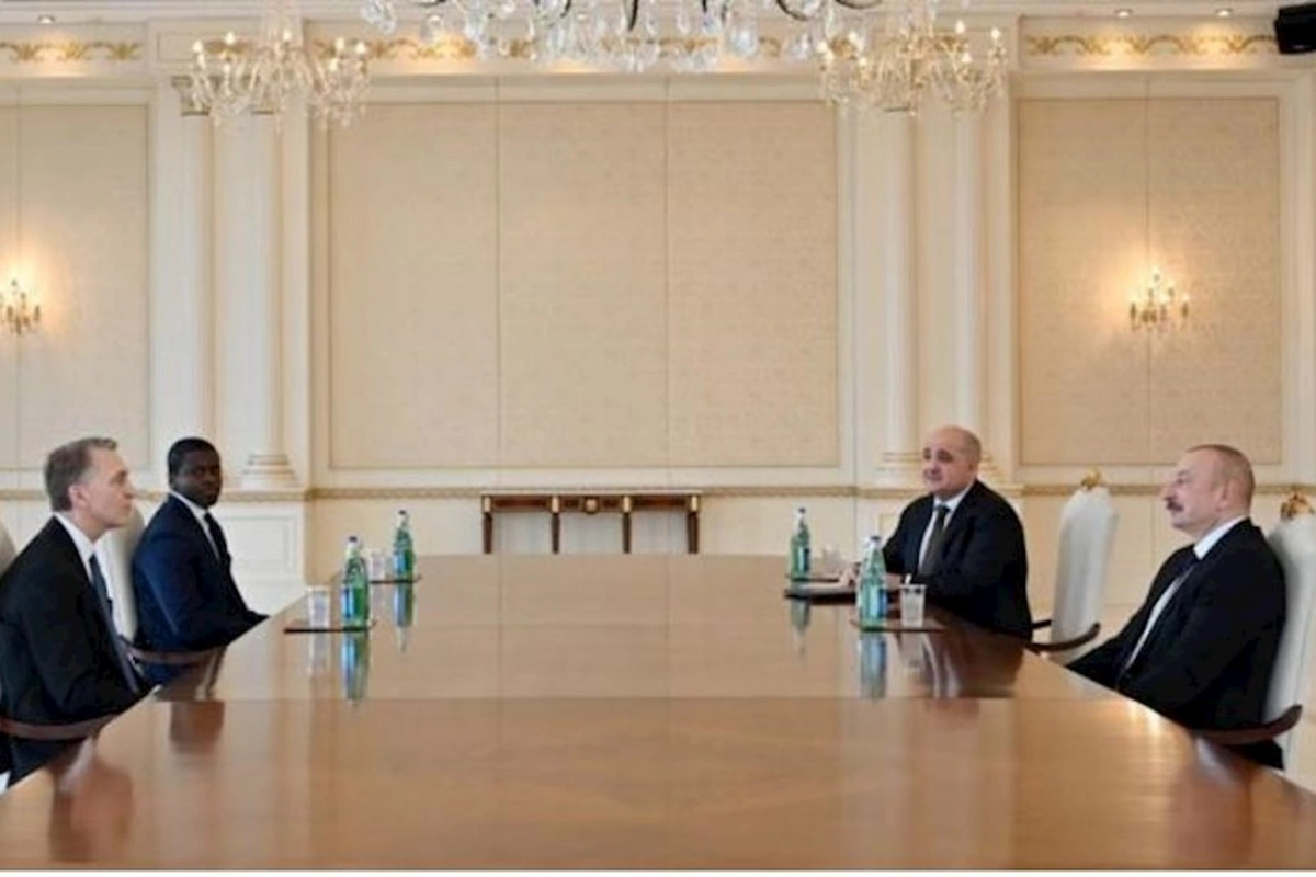 İlham Əliyev şirkət rəhbərini qəbul etdi