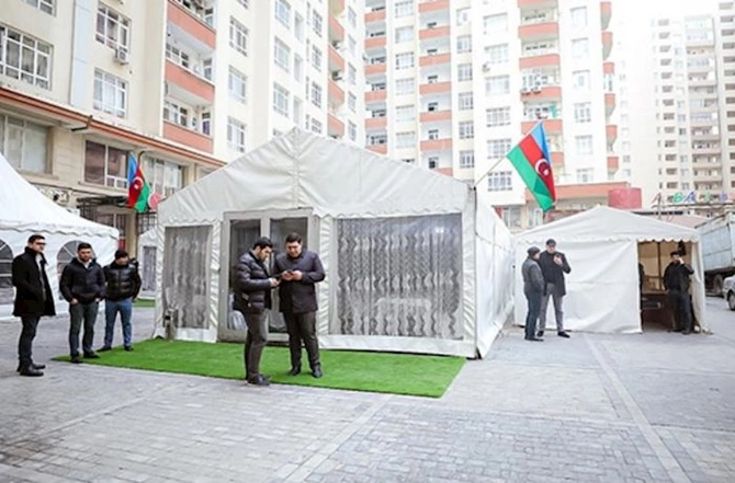 Bakıda şəhidimizin yas mərasimi keçirilir — FOTO