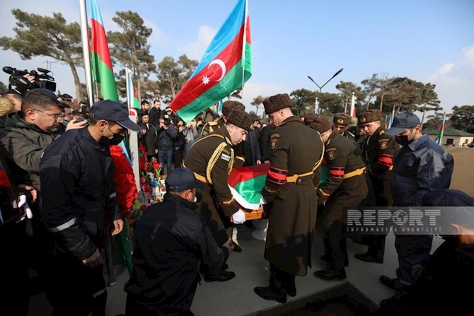 Şəhid Orxan Əsgərov İkinci Şəhidlər xiyabanında dəfn edilib — YENİƏNİB (FOTOLAR)