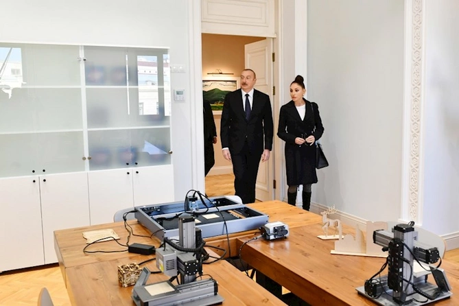 Prezident və xanımı Uşaq-Gənclər İnkişaf Mərkəzində — FOTOLAR