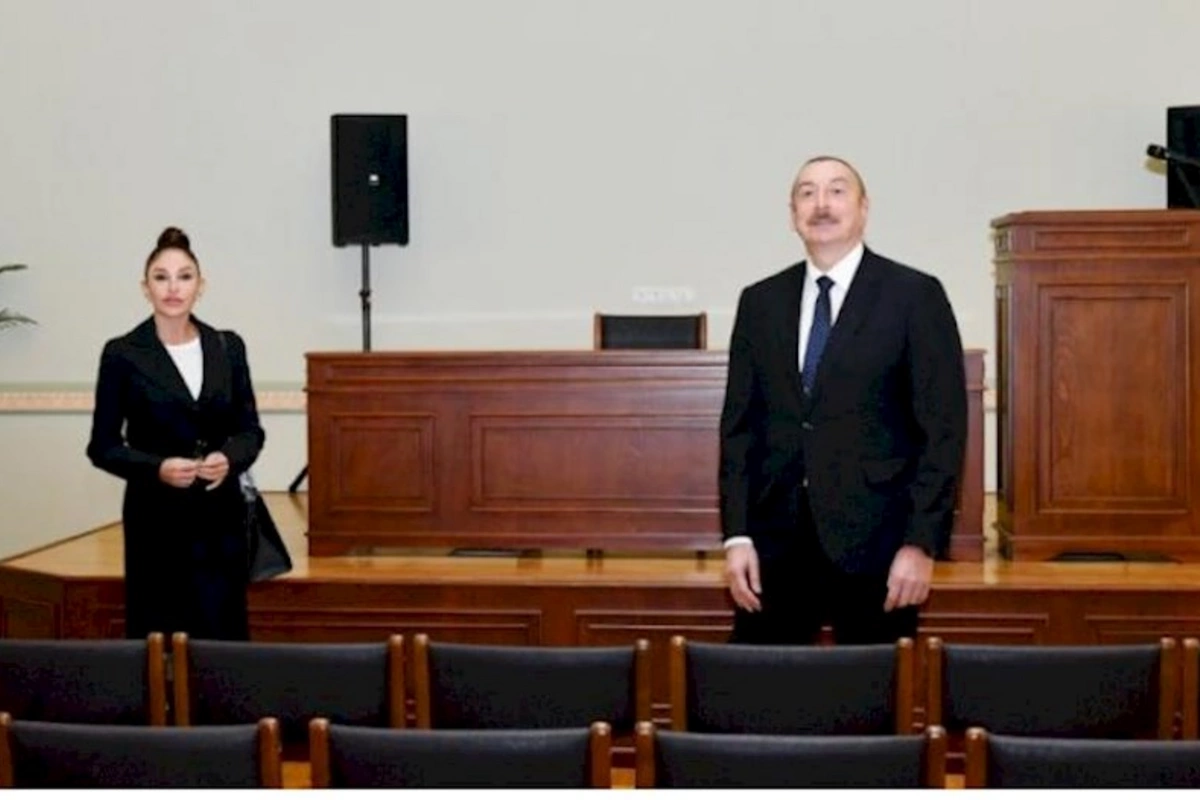 Prezident və xanımı Uşaq-Gənclər İnkişaf Mərkəzində — FOTOLAR