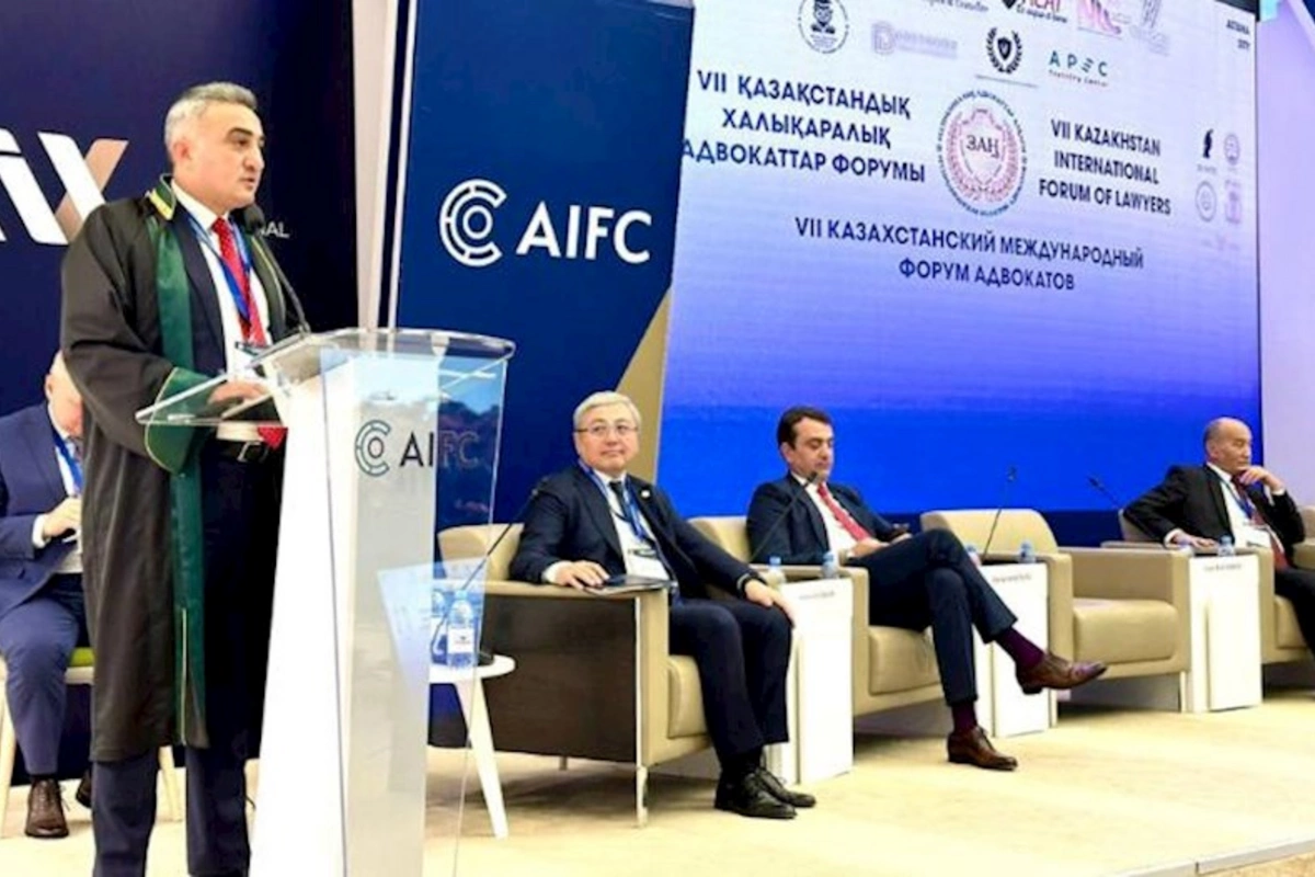 Vəkillər Kollegiyasının nümayəndə heyəti Qazaxıstanda keçirilən VII Beynəlxalq Vəkillər Forumunda iştirak edib