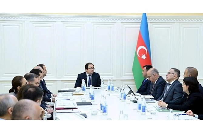 Nazirlər Kabinetində Naxçıvana dair iclas keçirildi Nazirlər Kabinetində Naxçıvana dair iclas keçirildi