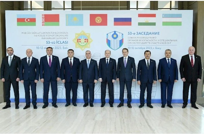 MDB ölkələrinin təhlükəsizlik və xüsusi xidmət orqanları rəhbərlərinin iclası keçirildi — FOTOLAR MDB ölkələrinin təhlükəsizlik və xüsusi xidmət orqanları rəhbərlərinin iclası keçirildi — FOTOLAR