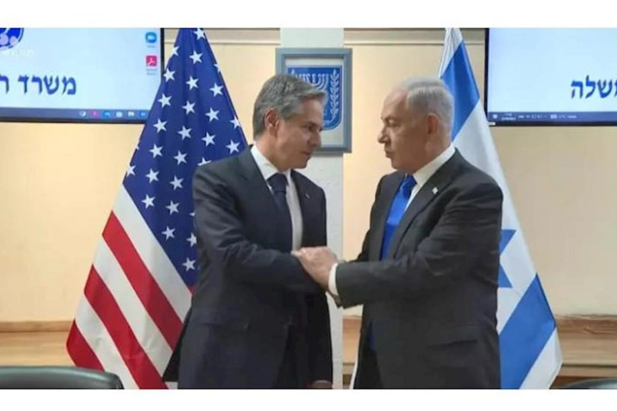 Blinken İsrailin baş naziri Netanyahu ilə görüşdü