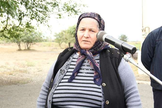 Səyyar qəbul otağı Goranboy rayonunun Boluslu kəndində quruldu — FOTOLAR