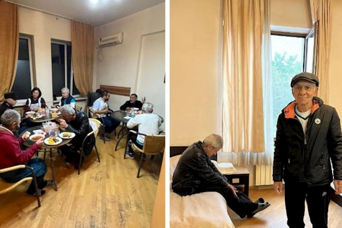 Xankəndidə sığınacaq yaradıldı — FOTO
