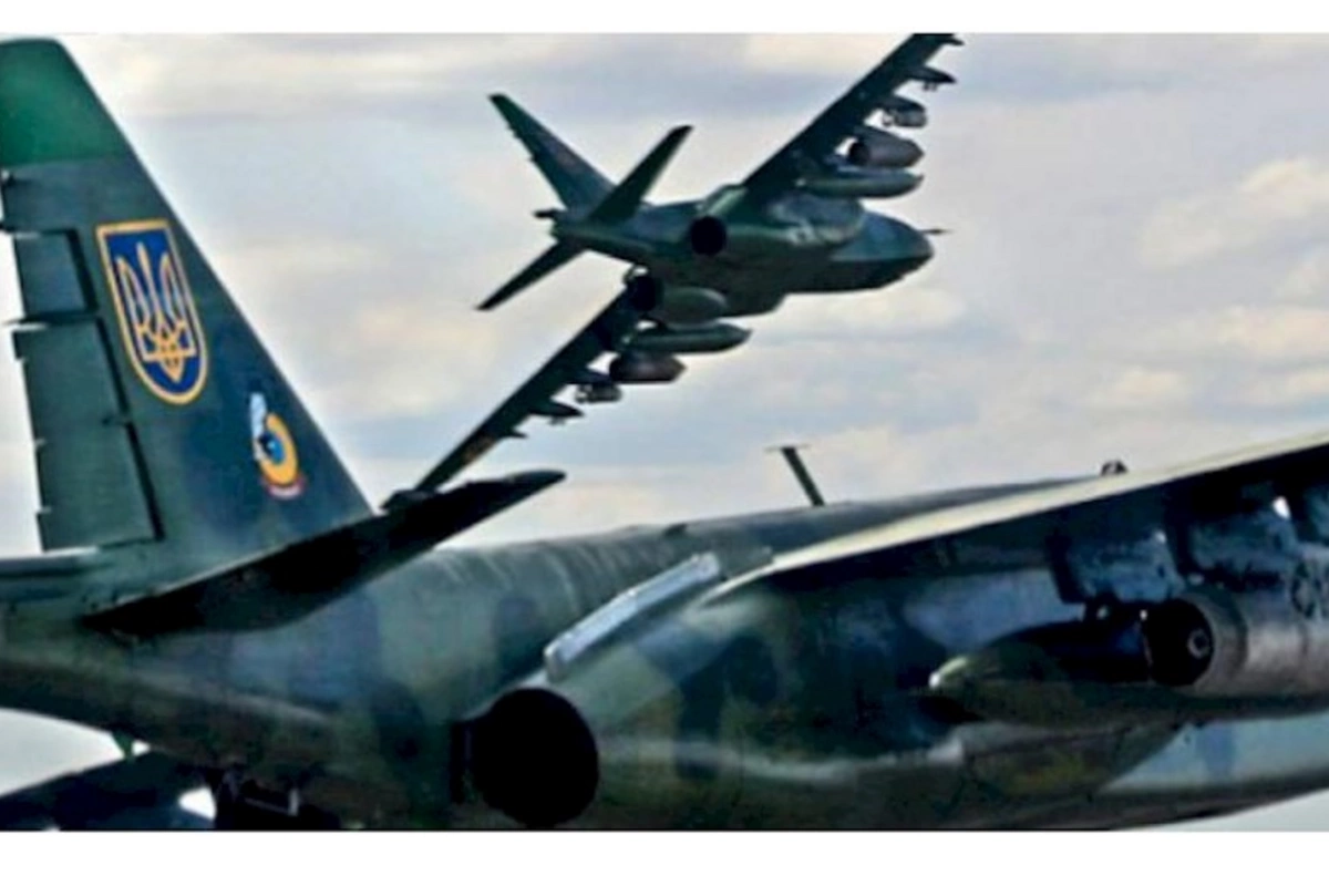 Ukraynanın iki Su-25 qırıcısı VURULDU