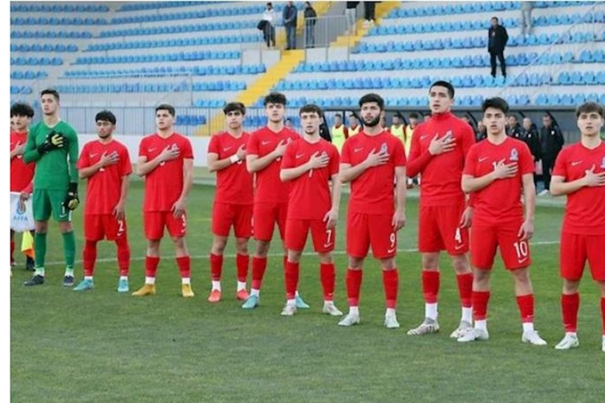 Azərbaycanın U-19 millisi yoldaşlıq görüşündə uduzub