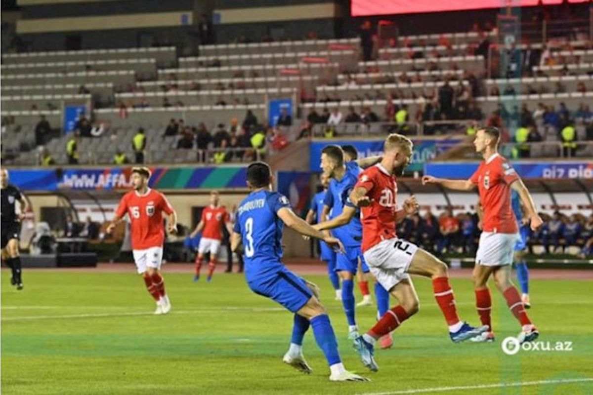 Azərbaycan millisi Avstriyaya uduzub