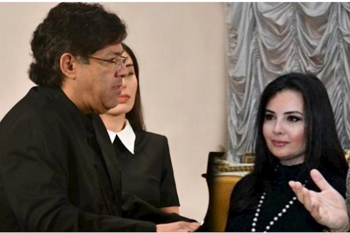 Aysel həyat yoldaşının çıxışını belə izlədi — FOTOLAR