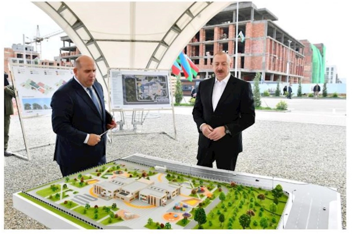 Füzulidə 240 yerlik uşaq bağçasının təməli qoyuldu
