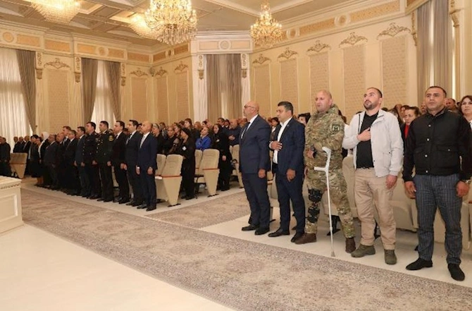Abşeronda “Böyük yolun uğurlu davamı” mövzusunda konfransı keçirildi — FOTOLAR
