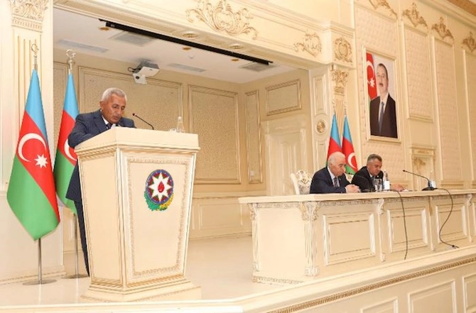 Abşeronda “Böyük yolun uğurlu davamı” mövzusunda konfransı keçirildi — FOTOLAR
