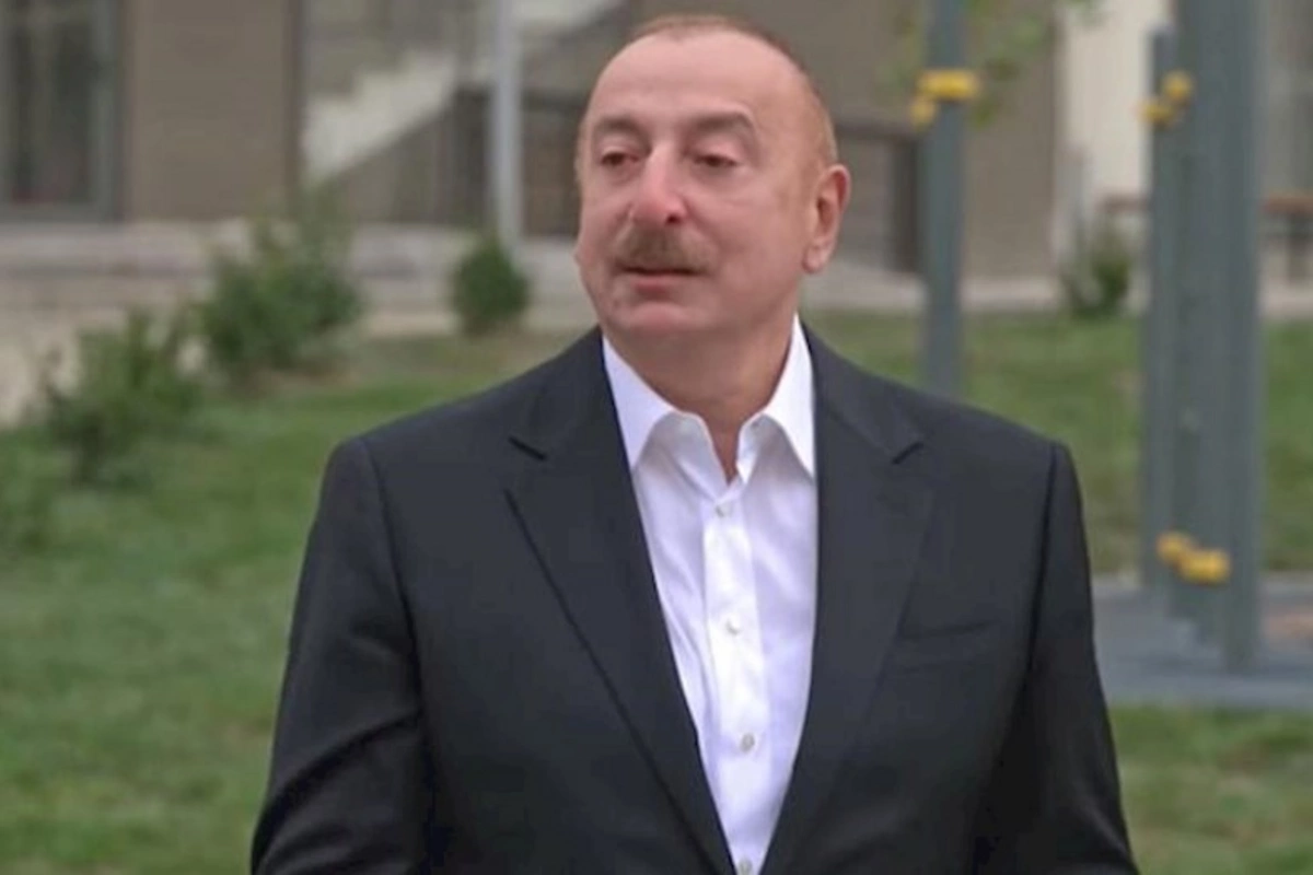 Prezidentin kövrəldiyi anlar — VİDEO