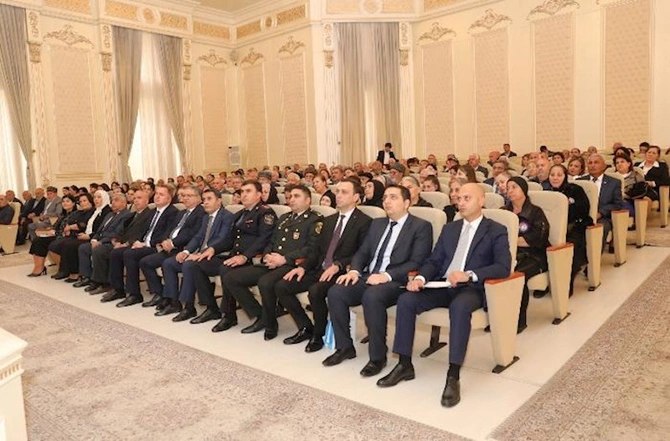 Abşeronda “Böyük yolun uğurlu davamı” mövzusunda konfransı keçirildi — FOTOLAR