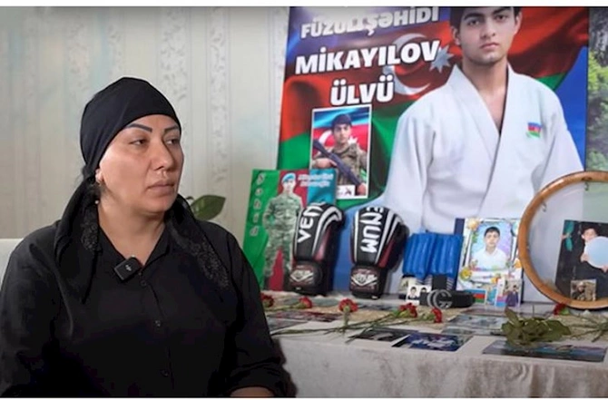 “Prezidentin kövrəlməsi mənə çox təsir etdi” — Şəhid anası “Prezidentin kövrəlməsi mənə çox təsir etdi” — Şəhid anası