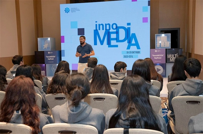 “İnnoMEDİA” layihəsi çərçivəsində növbəti görüşlər keçirilib — FOTOLAR “İnnoMEDİA” layihəsi çərçivəsində növbəti görüşlər keçirilib — FOTOLAR