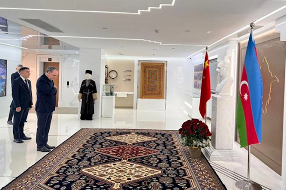 Kamran Əliyev Çində səfərdədir — FOTOLAR