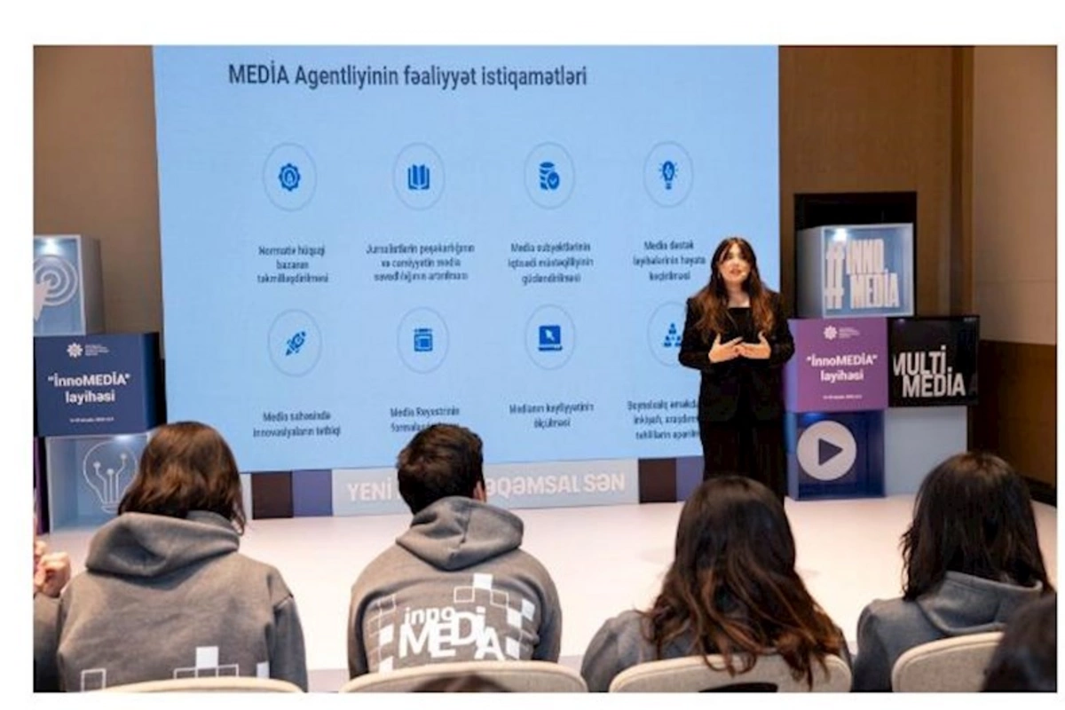 “İnnoMEDİA” layihəsi çərçivəsində növbəti görüşlər keçirilib — FOTOLAR