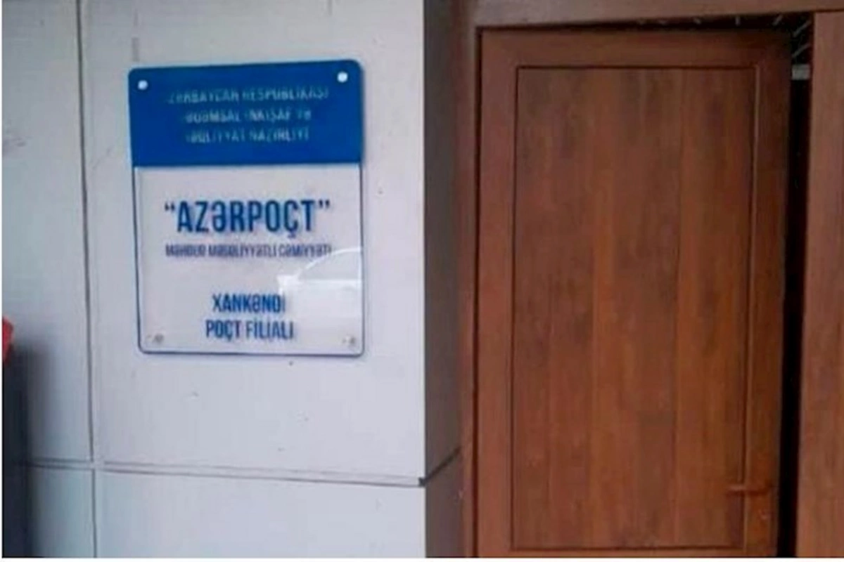 Xankəndidə “Azərpoçt”un filialı fəaliyyətə başlayıb
