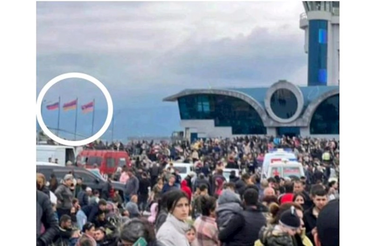 Xocalı aeroportu bizdə! Ermənistan bayrağı belə endirildi — TARİXİ VİDEO