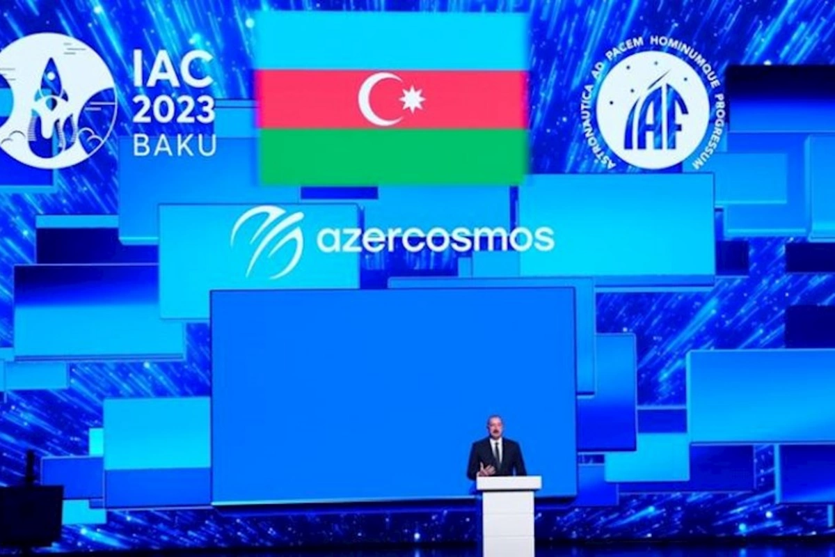 Prezident Beynəlxalq Astronavtika Konqresinin açılışında çıxış etdi — VİDEO (YENİLƏNİB)