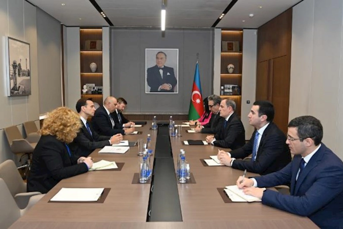 Ceyhun Bayramov ABŞ Dövlət Departamentinin nümayəndəsini qəbul etdi